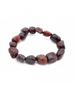 Tumbled Jasper Stones Bracelet (12-15mm)