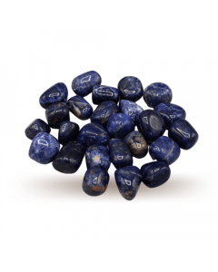 Sodalite tumbled stones AA Quality 250gr