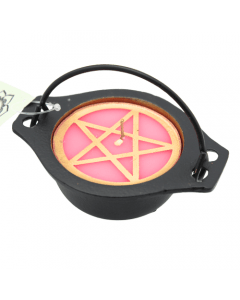 Cauldron Candle Pentagram