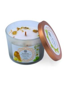 Green Tree Gemstone Candle Positivity Green Tea 256g