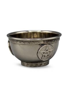 Tibetan Incense Burner Pentacle Offering Bowl