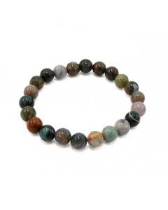 Heliotrope Jasper Bracelet 8mm